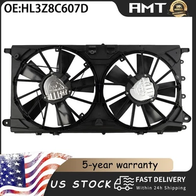 OEM Radiator Cooling Fan Assembly for Ford F-150 2016-2022 Expedition 2018-2021 Foto 1 de 4