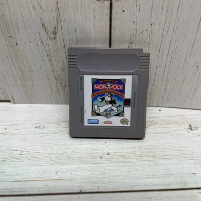 Monopoly (Nintendo Game Boy, 1991) Cart Only - Tested & Authentic  - Image 1 of 3