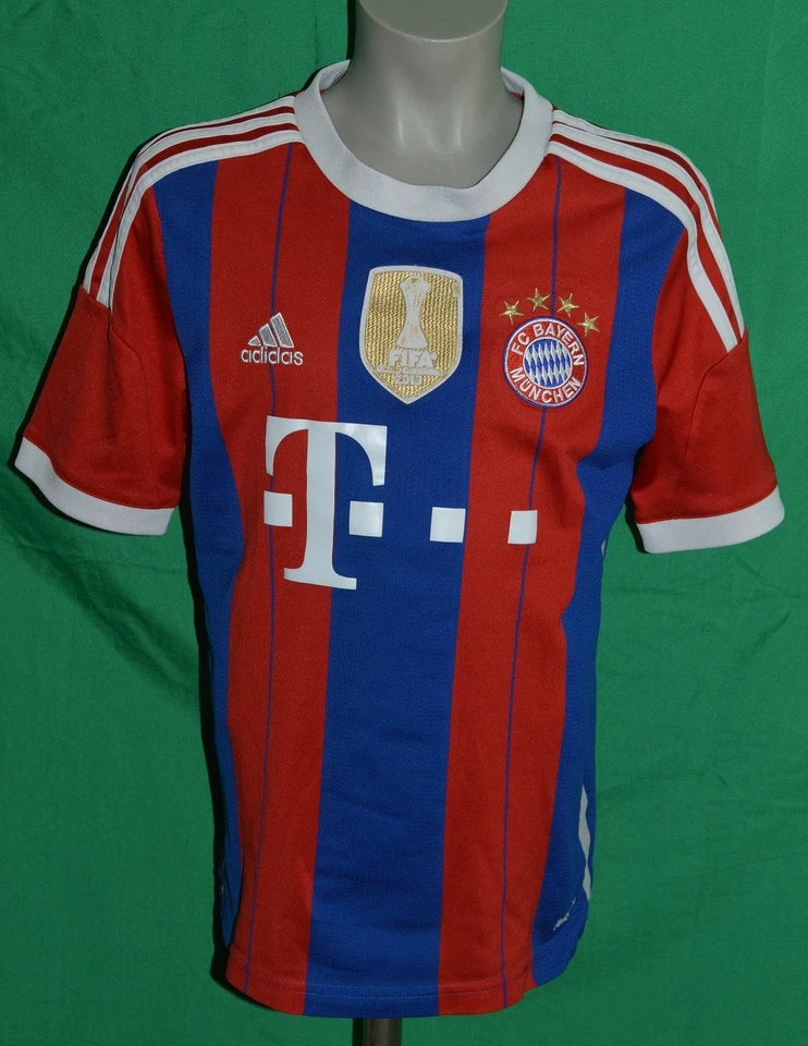 Trikot vom FC Bayern München, Saison 2014-2015, Größe 152,adidas, #9 LEWANDOWSKI - Bild 1 von 1