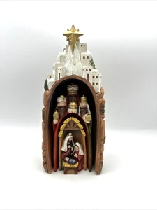 Joseph's Studio by Roman Holy Family Triptych Figurine 9.75”- Nativity Scene - Picture 1 of 12