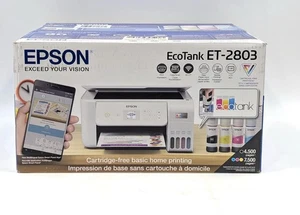 EcoTank ET-2803 Inkjet Printer, Copier, Scanner - White‼️🔥✅ - Picture 1 of 4