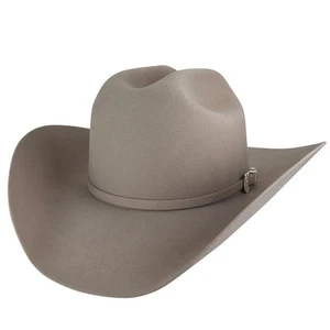 Bailey Western Men's Lightning 4X Cowboy Hat, Silver Belly, 7 - Picture 1 of 6