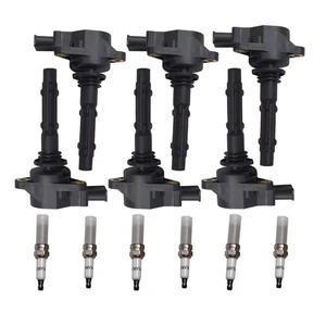 6X Ignition Coil & 6X Spark Plug For Mercedes-Benz C300 2008-2012 0001501980 - Picture 1 of 14