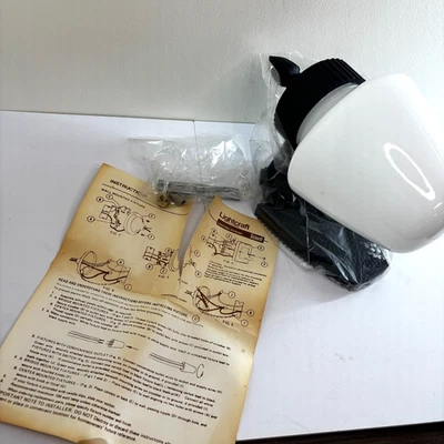 Vintage Artolier Lightcraft A5585 Matte Black Wall Sconce Pair NOS Mid Century - Image 1 of 4