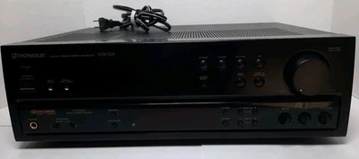 Pioneer VSX-305 Black AC 120V Audio Video Stereo Receiver: Tested and Works - Image 1 of 4