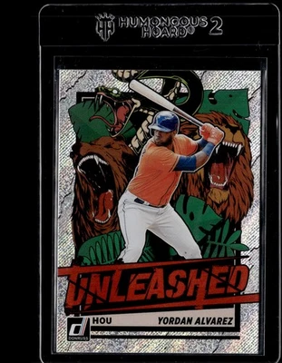 2021 Donruss Unleashed Rapture #UNL1 Yordan Alvarez - Image 1 of 2