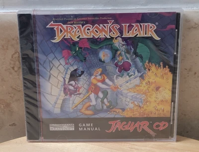 Dragon’s Lair Video Game Atari Jaguar CD Brand New Factory Sealed OOP Ready Soft - Image 1 of 4
