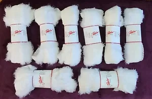 Jarbo Garn ZANDRA Yarn Color #64001 White - Lot #56324 (Lot of 8) NEW - Picture 1 of 7