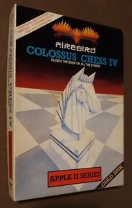 Colossus Chess IV di Firebird 1986 per Apple II+ plus, IIe, IIc, IIgs - Foto 1 di 3