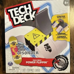 NEW Tech Deck X Connect Park Power Flippin Customizable Skateboard Disorder Set - Picture 1 of 3