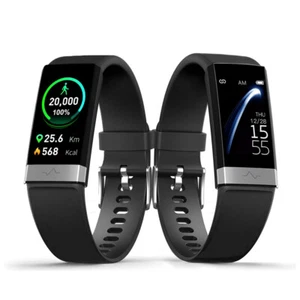 NEW Sport Bracelet Watch Body Temp / Heart Rate / Blood Pressure / Blood Oxygen - Picture 1 of 6