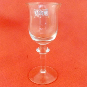AURORA CLEAR  by Denby Liqueur 5" tall NEW NEVER USED made Poland - Picture 1 of 1
