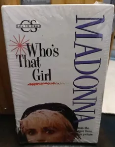 Sealed Madonna WHO'S THAT GIRL USA CASSETTE SINGLE RARE - Picture 1 of 3