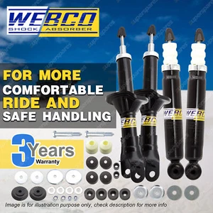Front Rear Webco HD Pro Shock Absorbers for FORD FALCON FAIRMONT EA EB ED EF EL - Picture 1 of 3