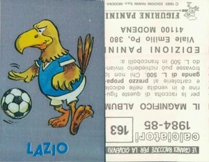 Lazio, Mascota - N.163 - Figura Jugadores Panini 1984/85 - Nuevo/Quiosco - Imagen 1 de 1
