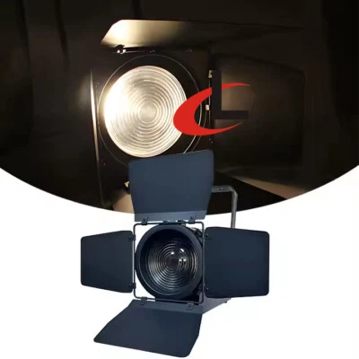 3200K/5600K DMX 400W LED Fresnel Spotlight DMX  Zoom for Studio Theater Lights - Image 1 of 4