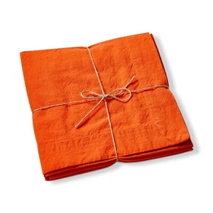 TAG Threads Slub Napkin, Orange - Set of 4 (G16593) - Picture 1 of 1