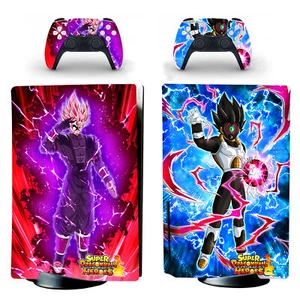 Goku Saiyan Dragon Ball Skin Decal Sticker for PS5 Standard Disc Digital Console - Picture 1 of 5