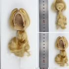 1/6th Female Soldier Head Sculpt Wig Yellow Long Ponytail Hair for 12" Figure