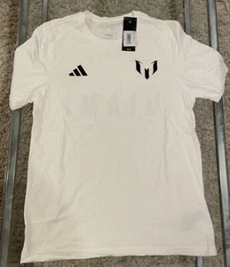 Adidas Lionel Messi Bienvenido A Miami Women T-Shirt Size Small‼️ Brand New‼️ - Picture 1 of 3