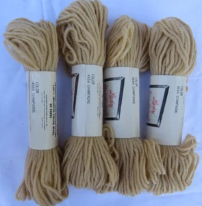 Hilo tapiz artesanal dama de colección 4 100 % lana virgen 40 yardas - champán 455A - Imagen 1 de 6