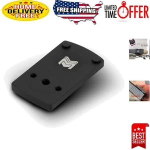Dovetail Red Dot Mounting Plate for Glock Pistols - Non-MOS Compatible Models - Picture 1 of 9