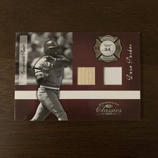 2005 Donruss Classics Home Run Heroes JERSEY/BAT 02/34 SP Dave Parker Reds RELIC