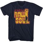 James Brown Raw Soul Navy T-Shirt
