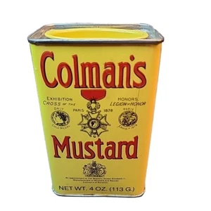 Vintage Colman’s Senfdose - Bild 1 von 6