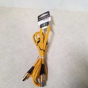 CellTronix Titanium Xtra Long Cable USB Type C 8 Feet 080798418393-Yellow - Picture 1 of 6