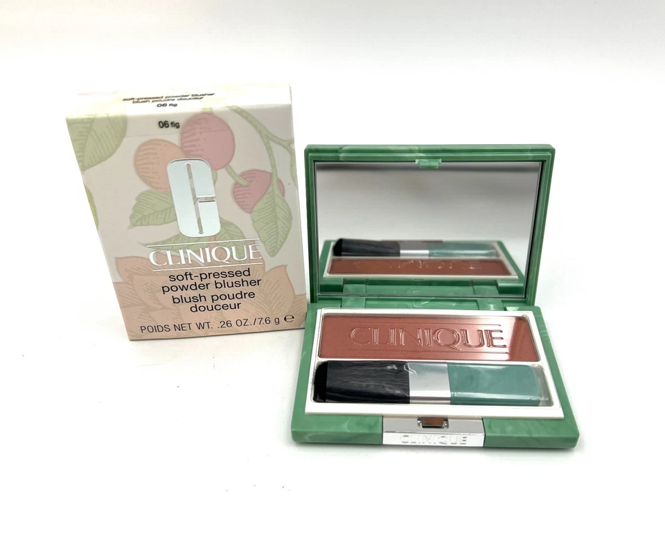 ¡Nuevo en caja! Rubor colorete en polvo prensado suave Clinique ~06 figura ~7,6 g ~ tamaño completo Foto 1 de 2