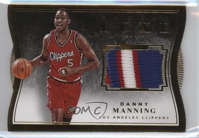 2015-16 Panini Luxe Memorabilia Die-Cuts Gold /10 Danny Manning #90 - Image 1 of 2