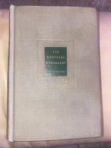The Brothers Karamazov Dostoyevsky 1950 Hardcover Modern Library Vtg. Ex-Library - Picture 1 of 2