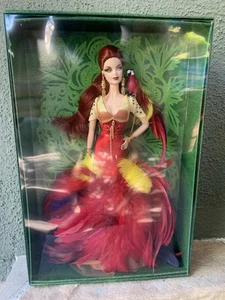 Barbie Puppe Gold Label The Scarlet Macaw 2008 L9659 Neu - Bild 1 von 5