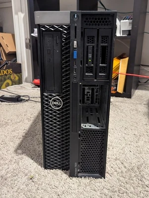 Dell Precision 7820 Tower, Dual 4210 xeon, 64GB DDR4 ECC Ram, Nvidia Quadro P620 - Image 1 of 4