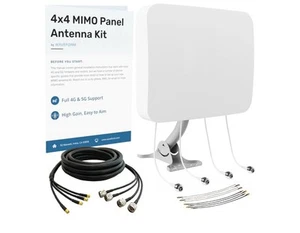 Waveform MIMO 4X4 Panel External Antenna Kit for 4G LTE/5G Hotsports and Routers - Photo 1/10