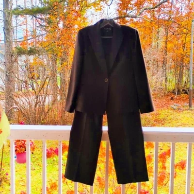 Evan Picone Womens Pant Suit Size 12 Brown Office Professional Career Corporate - Image 1 of 4