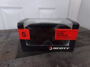Scott Duel Classic Series Winter Sport Goggles No Fog Black Frame Amplifier Lens - Picture 1 of 20