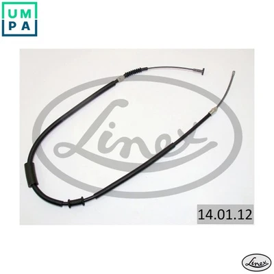 CABLE PULL PARKING BRAKE 14.01.12 FOR FIAT 182A3.000/A5.000 1.4L 4cyl BRAVA - Image 1 of 4