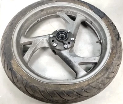 03-10 2004 Honda ST1300 llanta delantera recta (sin neumático) 18" X 3,50 Foto 1 de 4