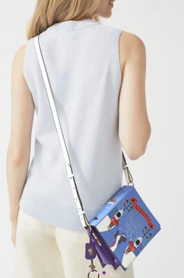 Bolso Bandolera NUEVO CON ETIQUETAS RADLEY LONDON NUEVO Book Street THE CORONATION QUEEN Foto 1 de 4