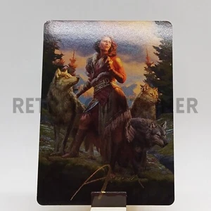 MTG - Innistrad Midnight Hunt Art Series - 1 Arlinn the Pack's Hope Signature - Picture 1 of 1