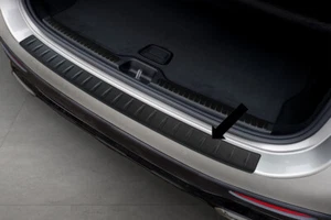 Protector de borde de carga acero inoxidable negro adecuado para Mercedes GLC II X254 desde 06.2022- - Imagen 1 de 9