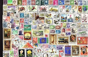 500 FRANCOBOLLI TUTTI DIVERSI IN TUTTO IL MONDO - Foto 1 di 1