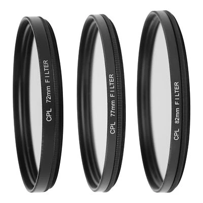 Junestar DSLR Camera Lens Polarizing Filter CPL Polarizer For //So ZZ1 - Image 1 of 4