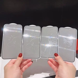 Película protectora de pantalla templada sombra anti-aspirante para iPhone 15 14 13 12 11 XS - Imagen 1 de 24