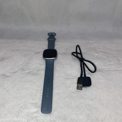*FOR PARTS* Fitbit Versa 4 with bands and charger read desc - Image 1 of 4