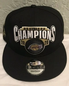 Sombrero a presión Los Angeles Lakers en la cancha campeones de las finales de la NBA 2020 - Imagen 1 de 5