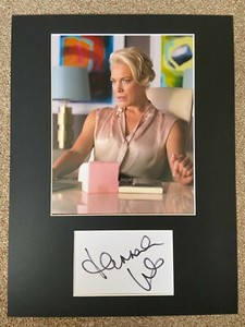 Hannah Waddingham autograph - signed card - Game of Thrones