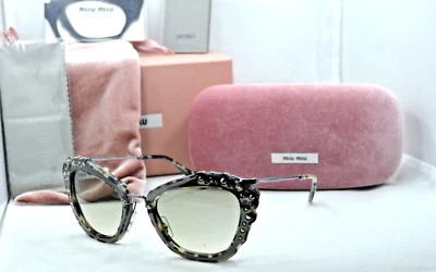  NUEVAS GAFAS DE SOL MIUMIU SMU04Q DHE3H2 HABANA/MÁRMOL/NEGRO GRIS Foto 1 de 4